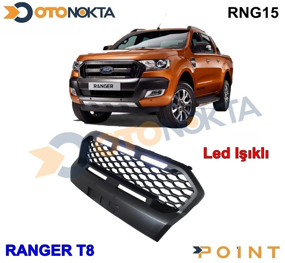 FORD RANGER T8 2019> ÖN PANJUR WİLDTRAK SİYAH POİN
