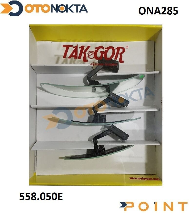 TAKGÖR AYNA OVA KOLLU SET BÜYÜK 3 LÜ SADE 558.050E