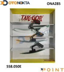 TAKGÖR AYNA OVA KOLLU SET BÜYÜK 3 LÜ SADE 558.050E