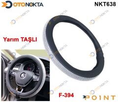 DİREKSİYON KILIFI GEÇMELİ PIRLANTA TAŞ YARIM F-394