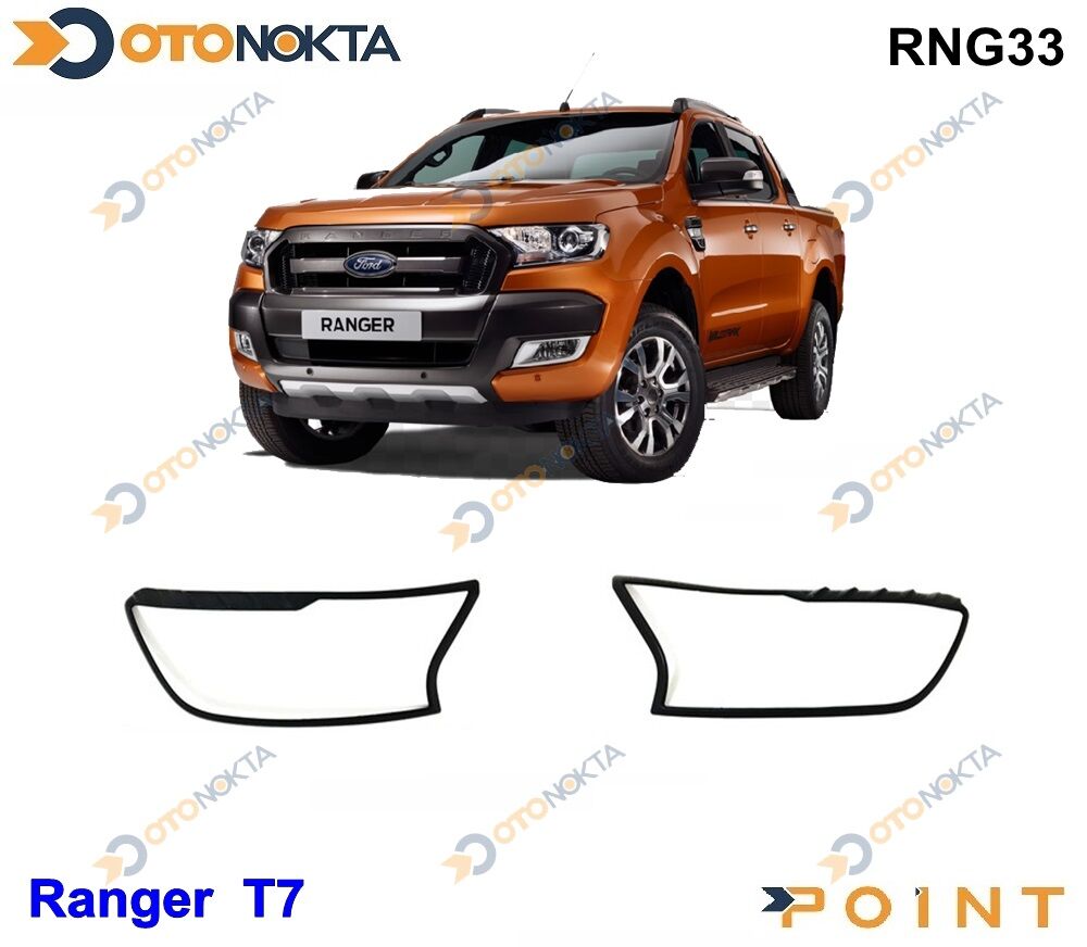 FORD RANGER T7 2016> FAR ÇERÇEVESİ SİYAH