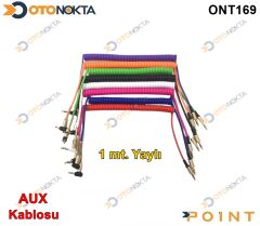 AUX KABLOSU 1 METRE  YAYLI POİNT