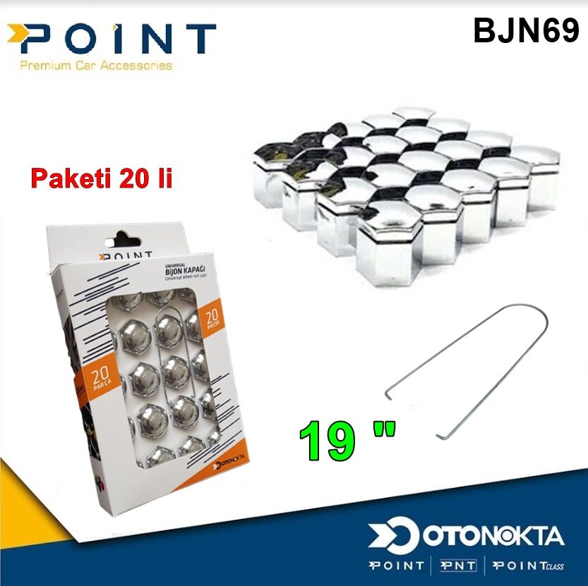 BİJON KAPAK 19 £ KROM 20 Lİ
