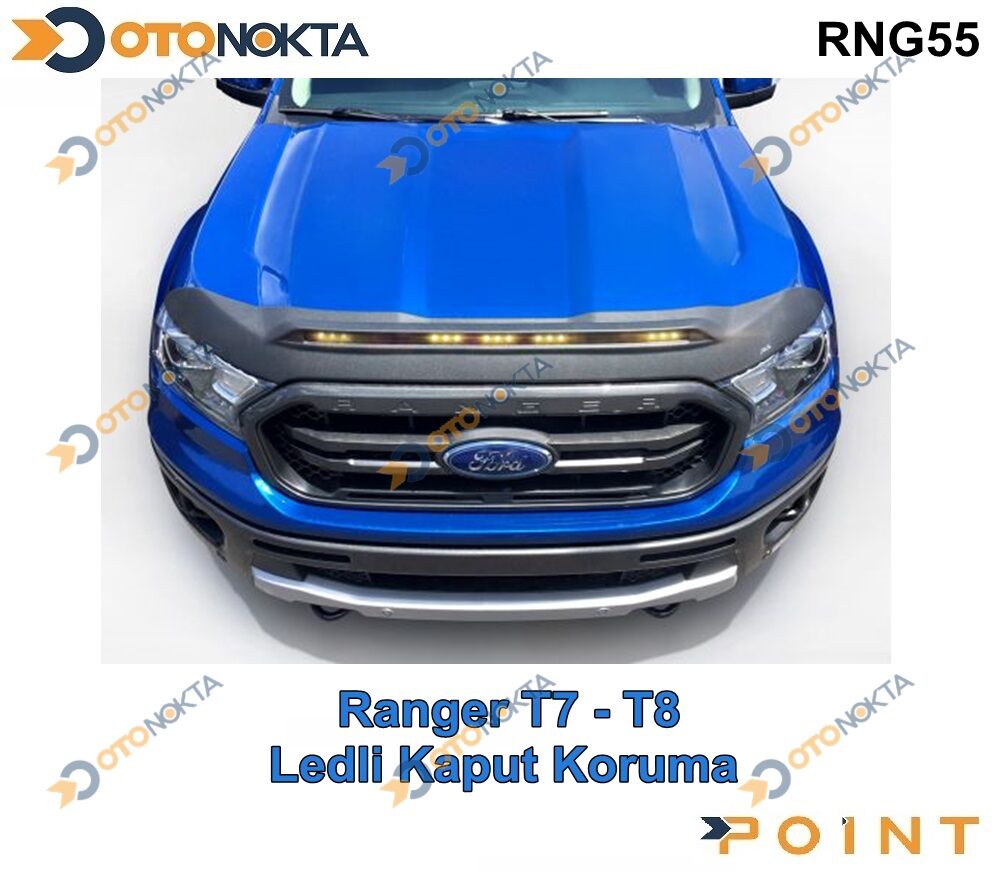 FORD RANGER T7-T8 ÖN KAPUT RÜZGARLIK LEDLİ POİNT