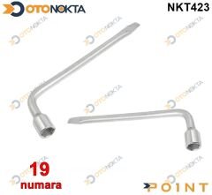 BİJON ANAHTARI  L TİP (PİPO) 19 NUMARA