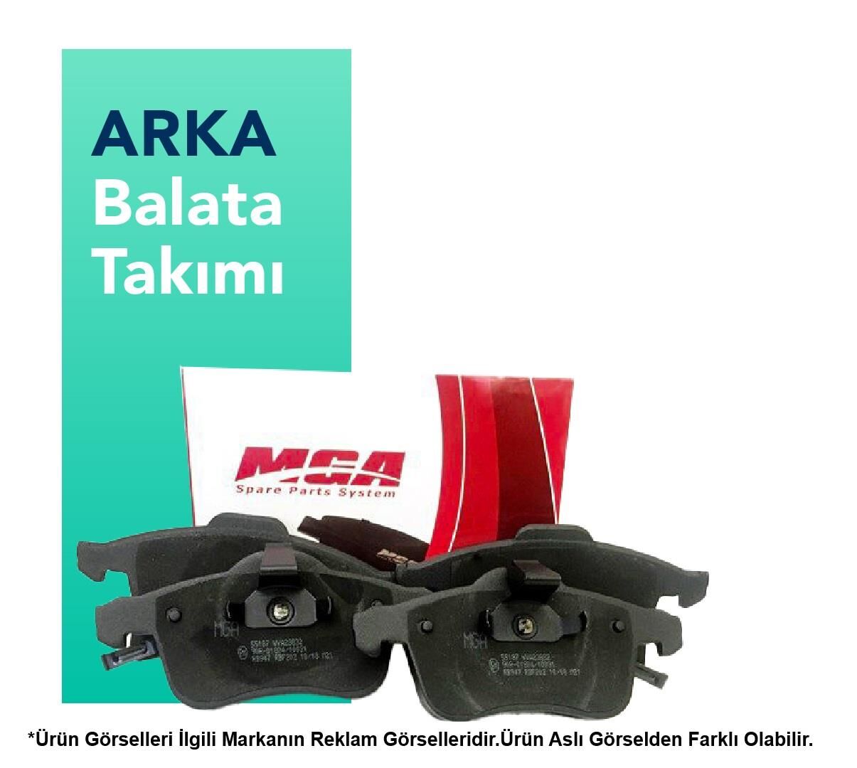 MGA Volkswagen Scirocco Arka Fren Balata Takımı (2009-2017)