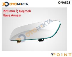 AYNA İÇ İLAVE LASTİKLİ 270 MM ÇERCEVESİZ 2304