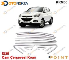 CAM ÇERÇEVESİ KROM SET HYUNDAİ İX35