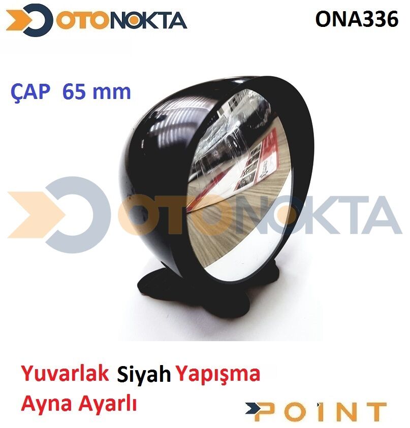 AYNA İÇ YUMURTA TİP SİYAH YAPIŞMALI SY-053 POİNT