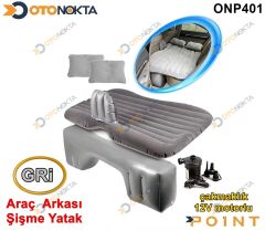 ARAÇ ARKA KOLTUK  İÇ ŞİŞME YATAK GREY POİNT