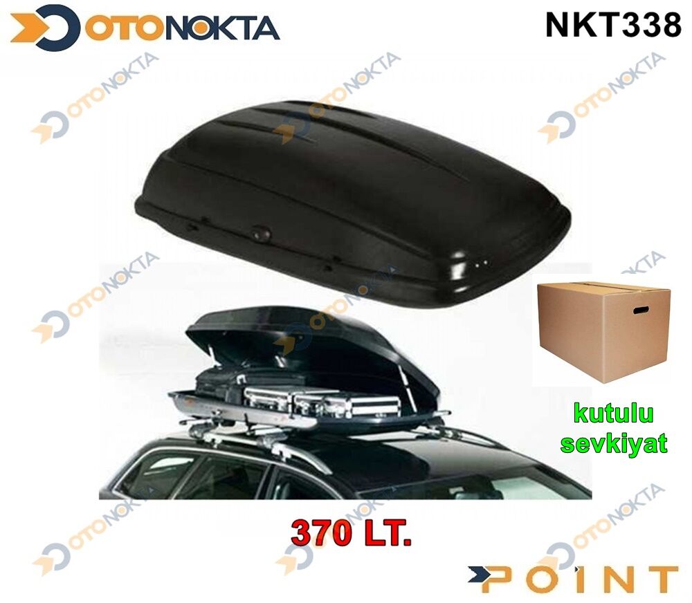 PORT COMBİ TABUT BAGAJ PERFLEX ECO 370 LT SİYAH