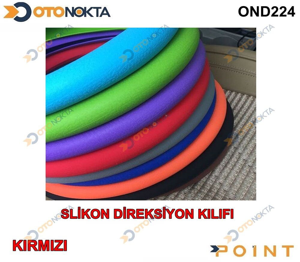 DİREKSİYON KILIFI SİLİKON KIRMIZI DKS001K