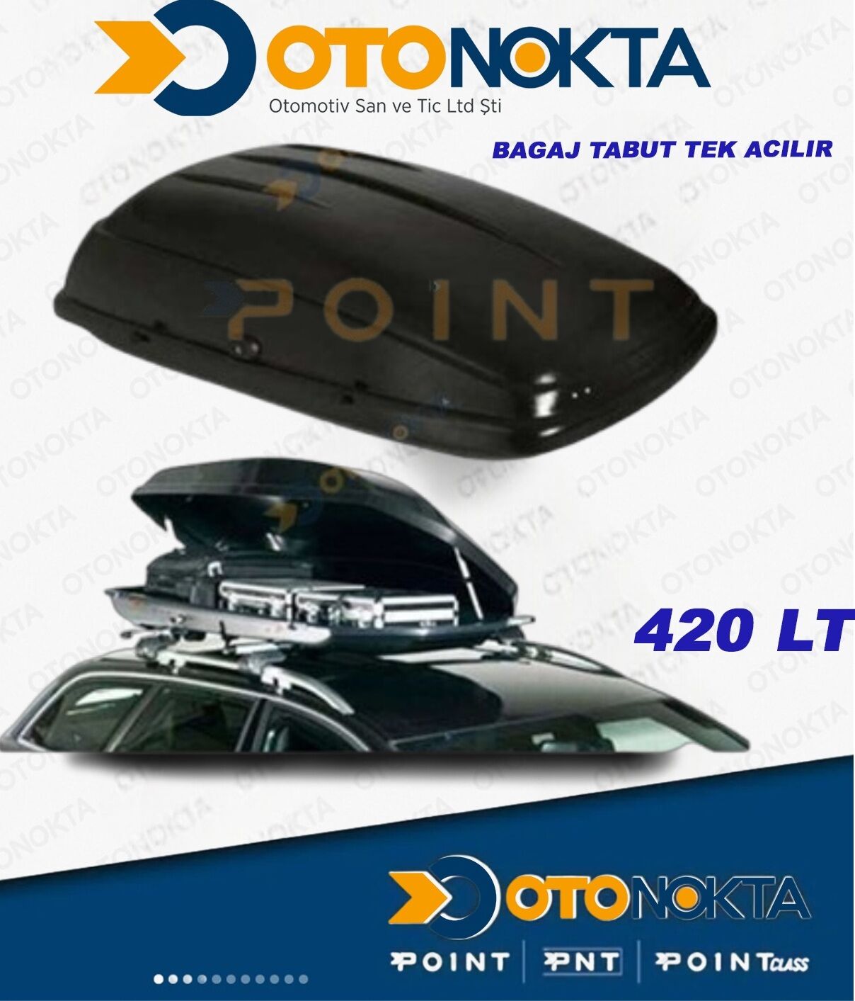 PORT BAGAJ TABUT TEK AÇILIR 420 LT SİYAH KZY