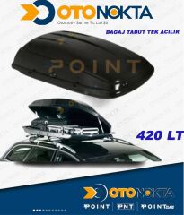 PORT BAGAJ TABUT TEK AÇILIR 420 LT SİYAH KZY