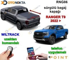 FORD RANGER T9 2022+ KUMANDALI SÜRGÜ BAGAJ WİLDTRA