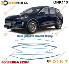 CAM ÇERÇEVESİ KROM 10 PRÇ FORD KUGA 2020> POİNT