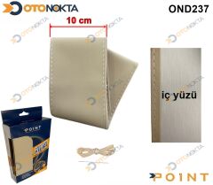DİREKSİYON KILIFI DİKMELİ 10 CM DÜZ BEJ