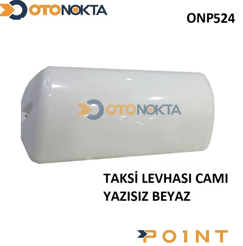 TAKSİ LEVHASI CAMI BEYAZ YAZISIZ