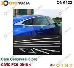 CAM ÇITASI 8 PARÇA HONDA CİVİC 2016 POİNT