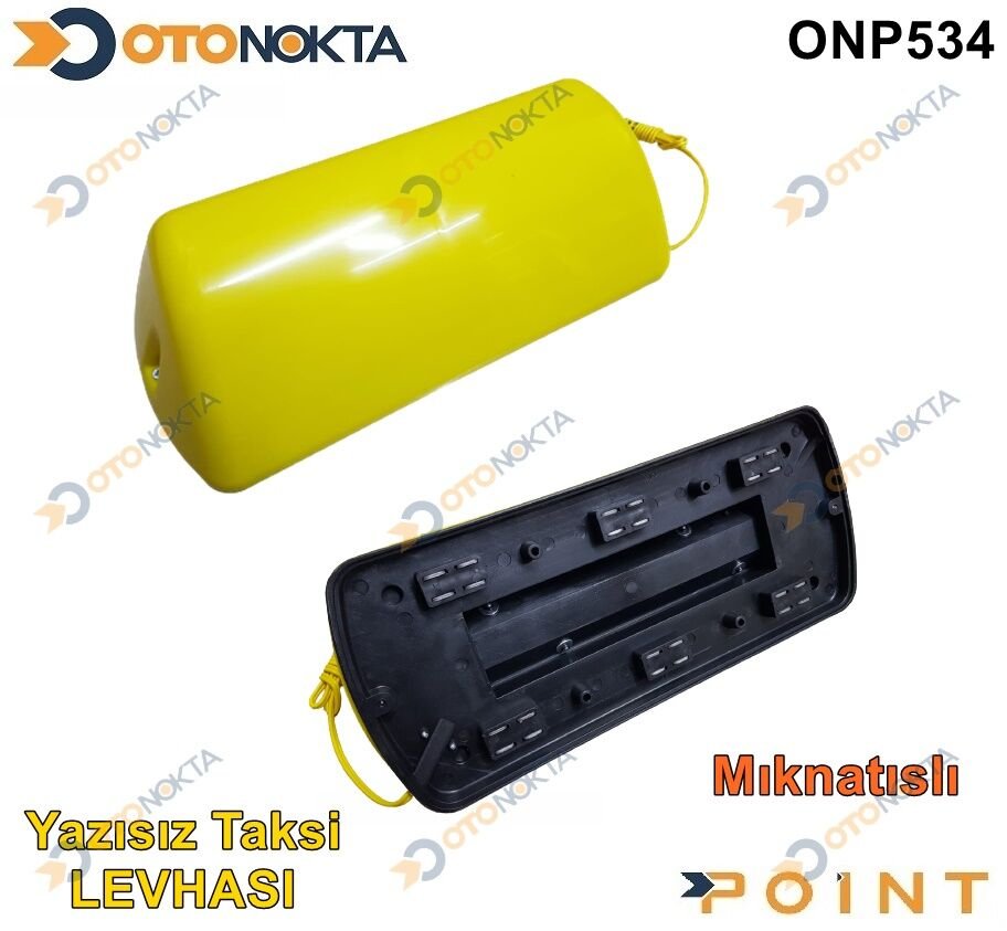 TAKSİ LEVHASI MIKNATISLI SARI YAZISIZ