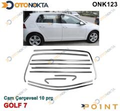 CAM ÇERÇEVESİ KROM 10 PRÇ GOLF 7 POİNT