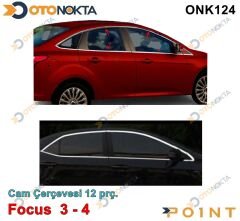 CAM ÇERCEVESİ KROM 12 PARÇA FOCUS 3-4 SEDAN POİNT