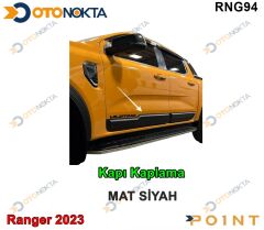 FORD RANGER T9 2023>KAPI KAPLAMA  MAT SİYAH