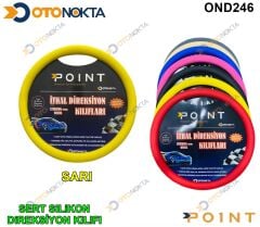 DİREKSİYON KILIFI LÜKS KOKUSUZ SERT SİLİKON SARI