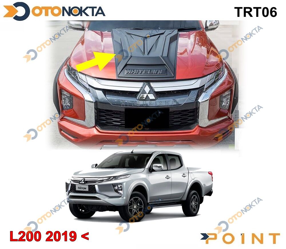 L200 TRITION 2019> KAPUT ÜSTÜ DEKOR SCOOP POİNT