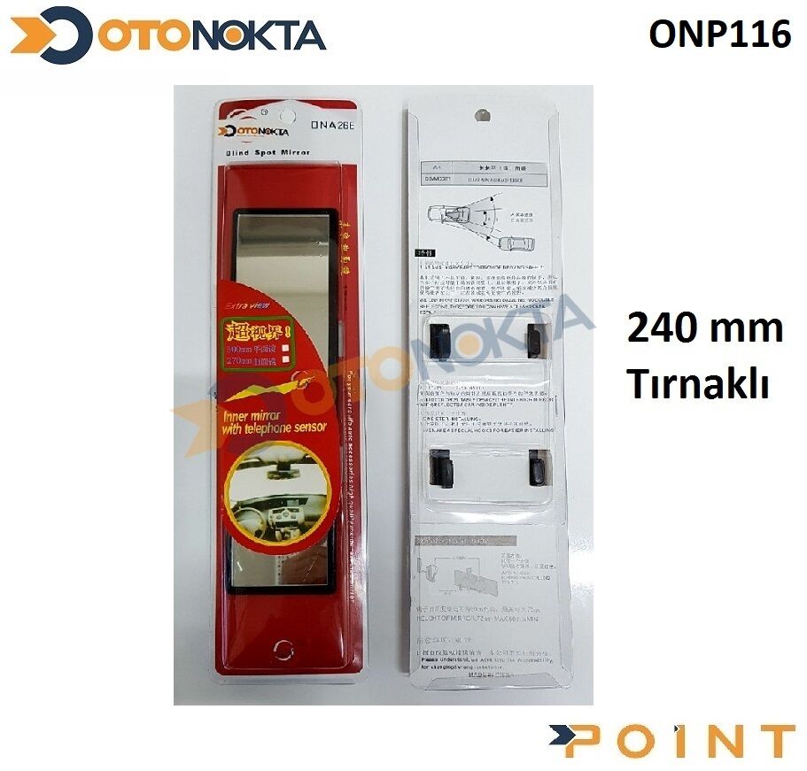 AYNA GEÇMELİ  240MM TIRNAKLI SY-005 POİNT
