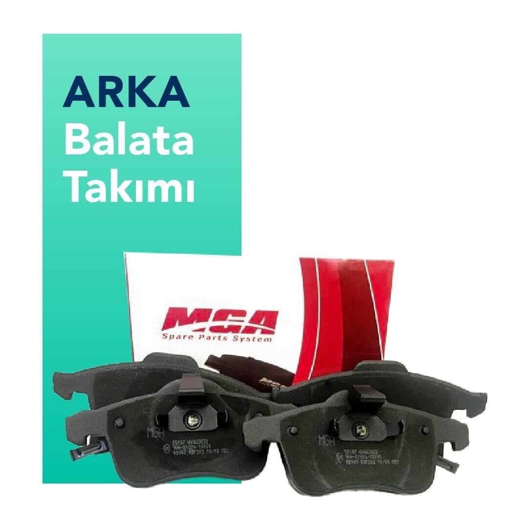 MGA Toyota Corolla Arka Fren Takım Balatası (2019-2025)