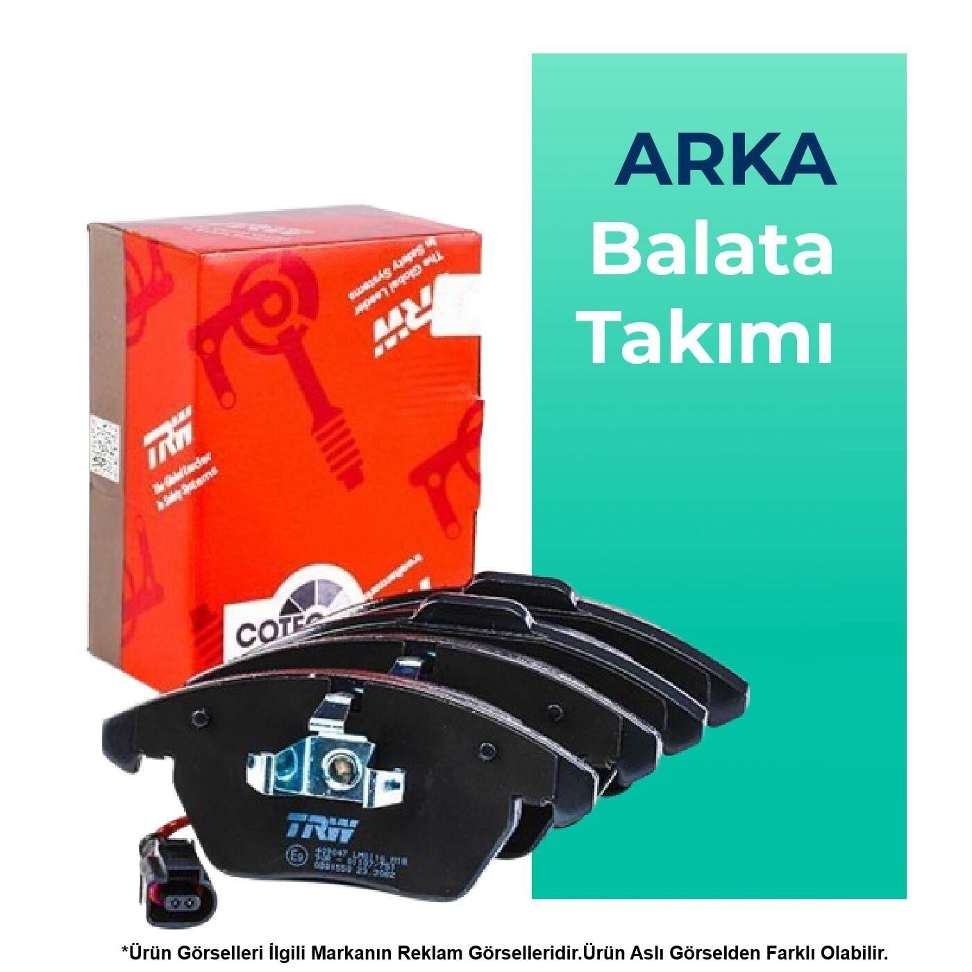 TRW Toyota Avensis Arka Fren Balata Takımı (2003-2009)
