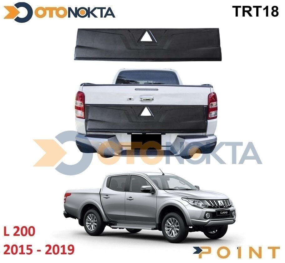 L200 TRITION 15-2020 BAGAJ KAPAK DEKOR GENİŞ SİYAH