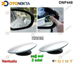 KÖR NOKTA AYNASI YUVARLAK VANTUZLU KROM POİNT