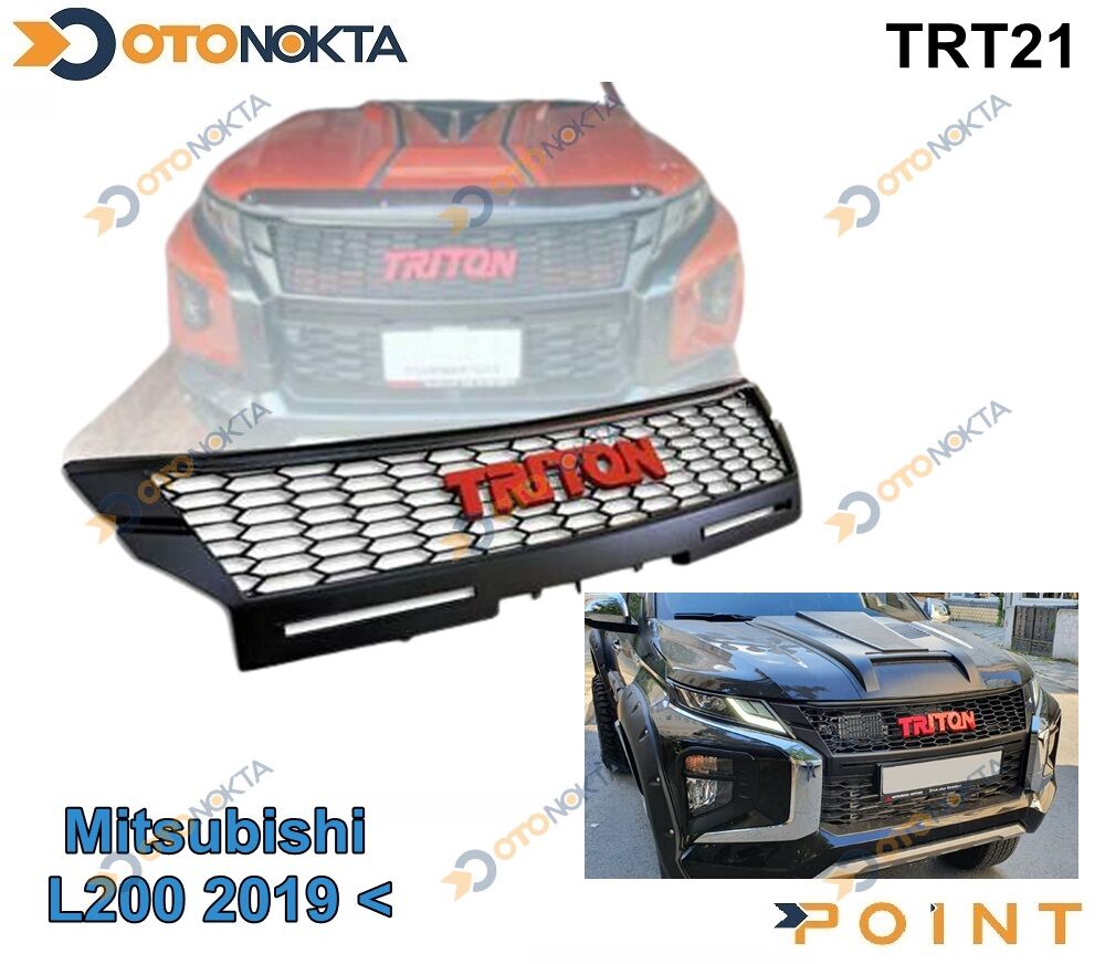 L200 TRITION 2019> ÖN PANJUR TRITION YAZILI POİNT
