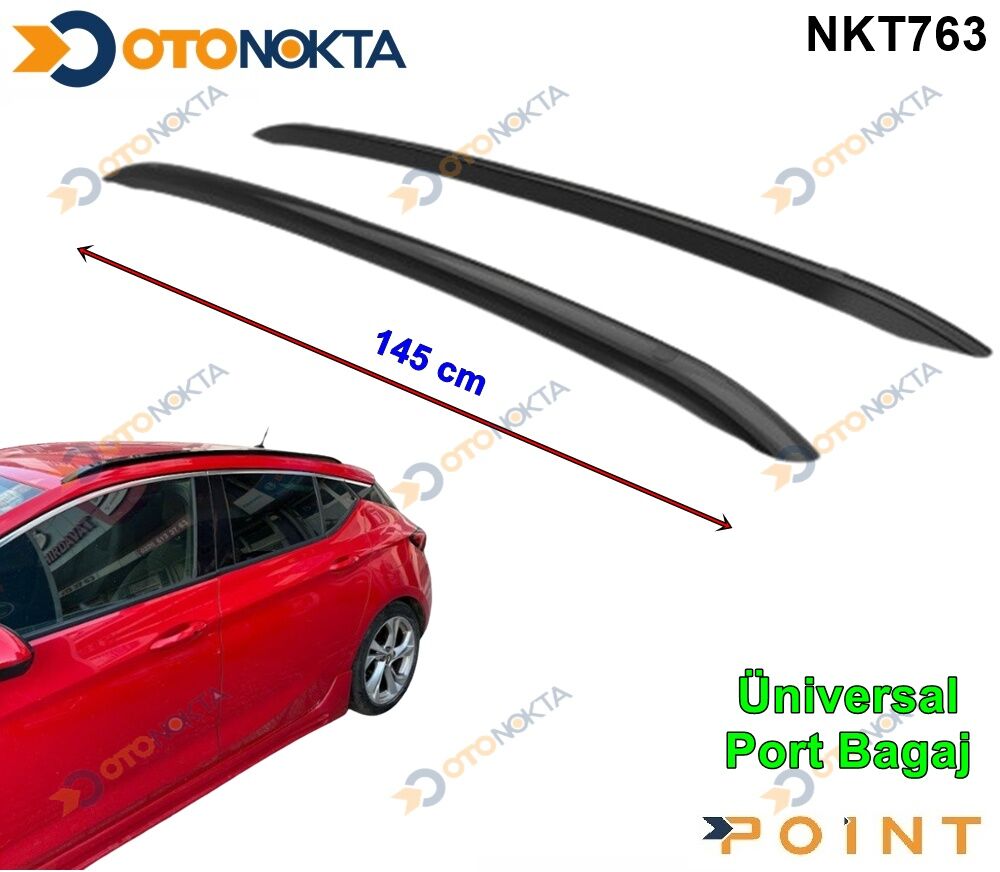 TAVAN ÇITASI ÜNİVERSAL 145 CM PİANO BLACK