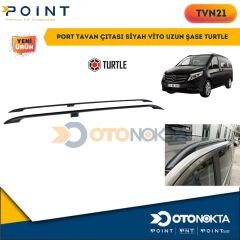 PORT TAVAN ÇITASI SİYAH VİTO UZUN ŞASE TURTLE