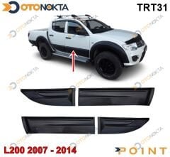 L200 TRITION 2007-2014 YAN KAPI PLASTİĞİ 4 PRÇ YER