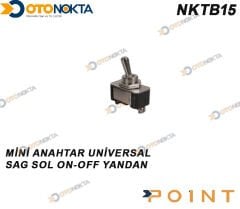 MİNİ ANAHTAR ÜNİVERSAL SAĞ SOL ON-OFF YANDAN S12