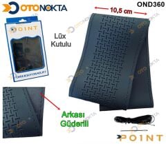 DİREKSİYON KILIF DİKMELİ DERİ SİYAH  POİNT