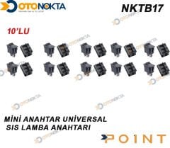 MİNİ ANAHTAR ÜNİVERSAL SİS LAMBA ANAHTARI US10