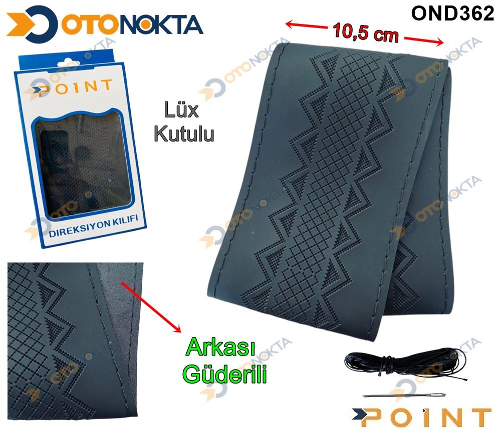 DİREKSİYON KILIF DİKMELİ DERİ DESENLİ POİNT