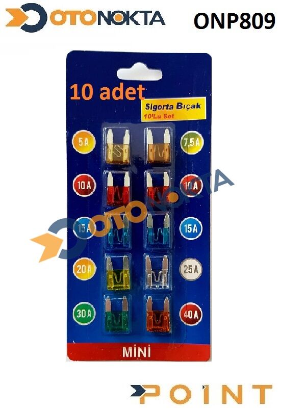 SİGORTA SETİ 10 LU MİNİ