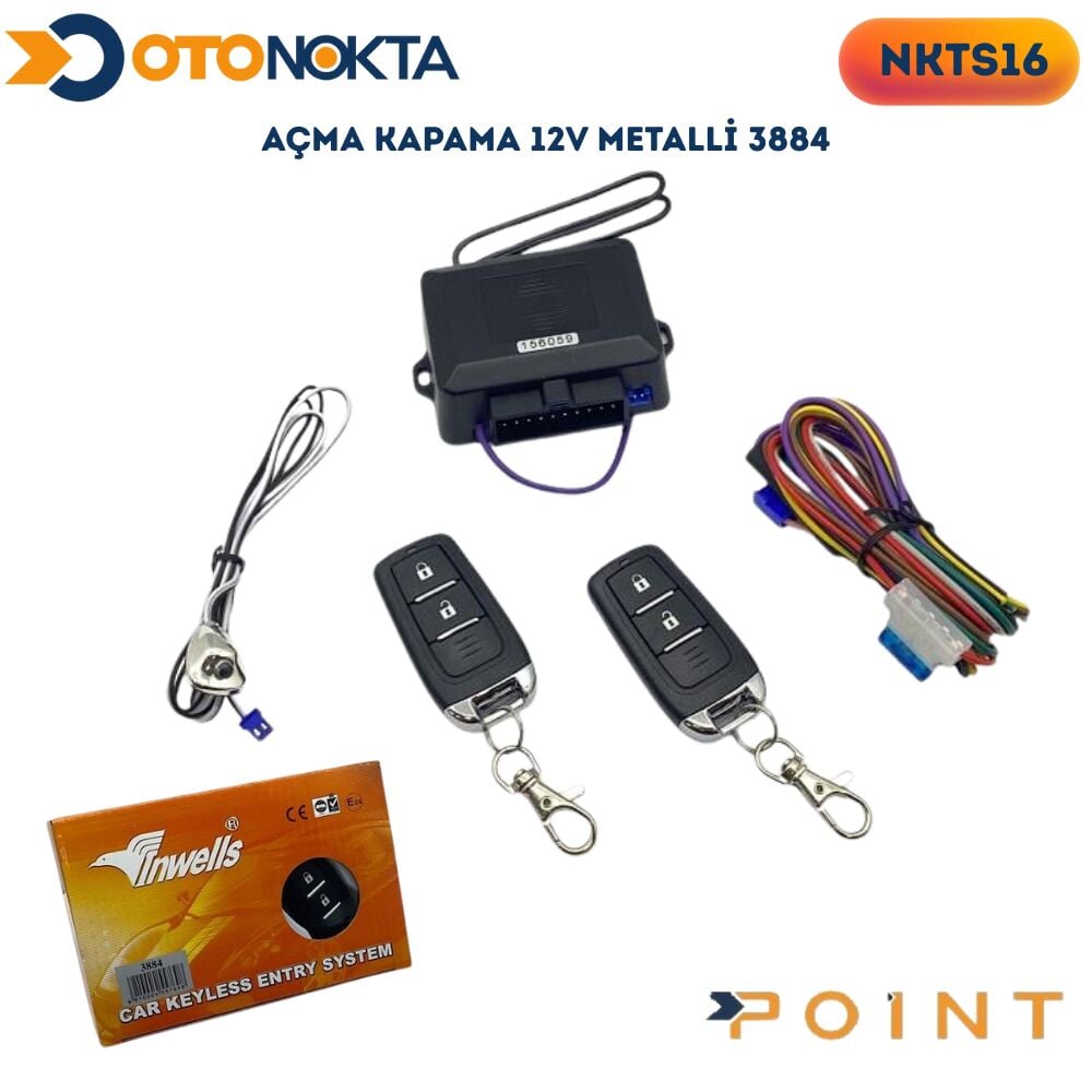 AÇMA KAPAMA 12V METALLİ 3884