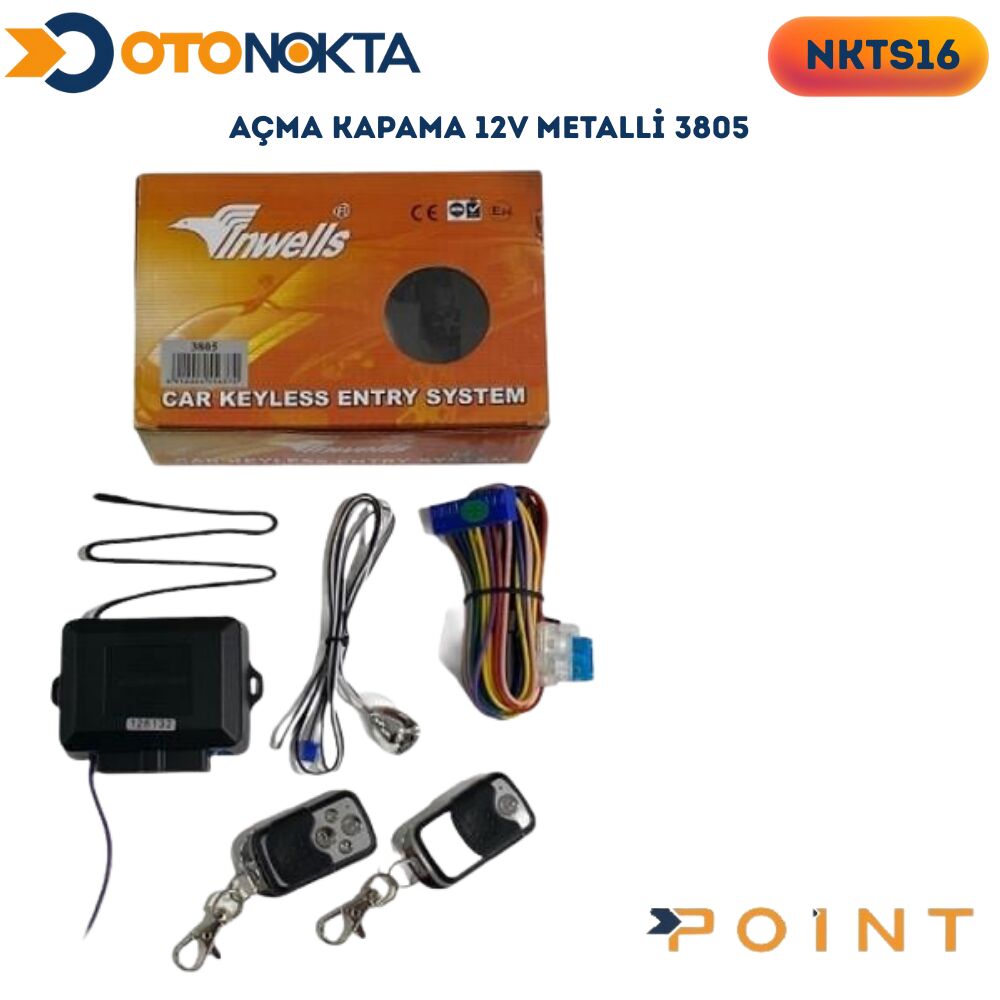 AÇMA KAPAMA 12V METALLİ 3805