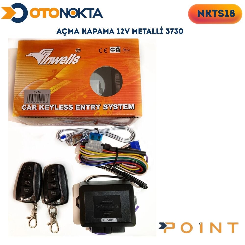 AÇMA KAPAMA 12V METALLİ 3730