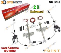 CAM KALDIRMA MOTORU SETİ İKİLİ  12V