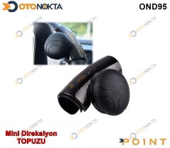 DİREKSİYON TOPUZU LÜX SİYAH İTHAL POİNT