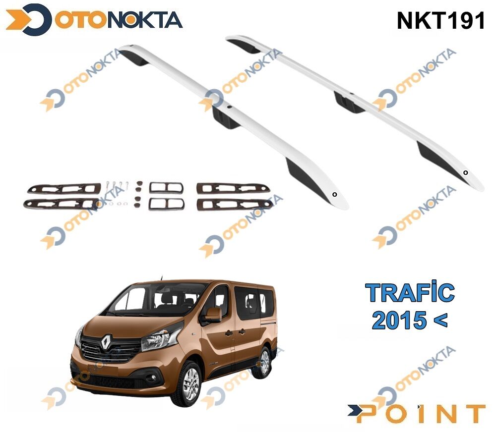 TAVAN ÇITASI LÜX MODEL GRİ TRAFİC II 2015> UZUN