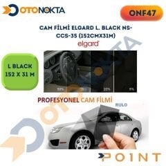 CAM FİLMİ ELGARD L. BLACK NS-CCS-35 (152cmx31m)